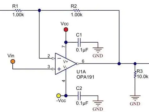 布設(shè)運(yùn)算放大器PCB