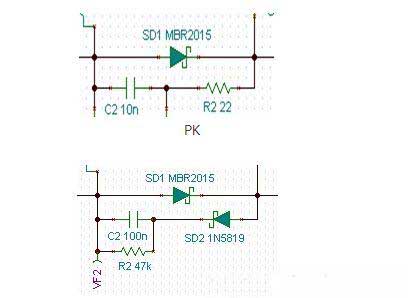 二極管 尖峰 吸收電路