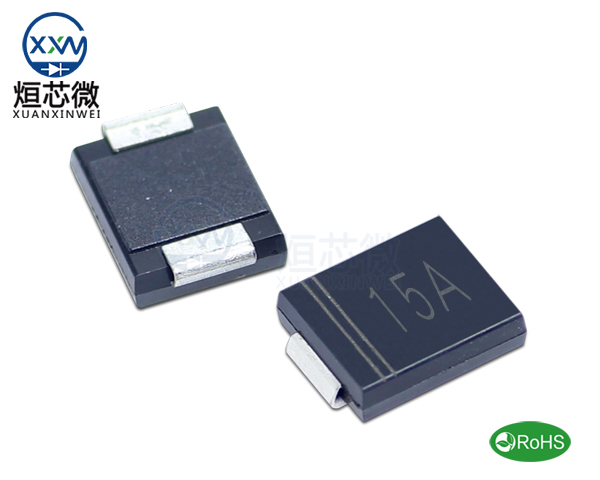 1.5SMC15A參數(shù),TVS二極管1.5SMC15A瞬態(tài)抑制二極管