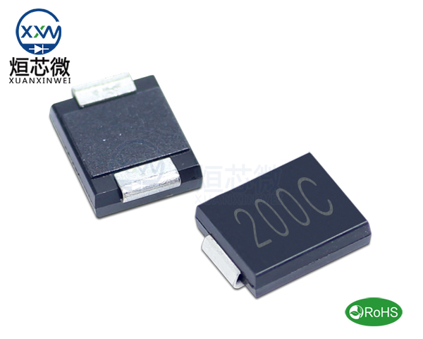 1.5SMC200CA參數,TVS二極管1.5SMC200CA瞬態抑制二極管