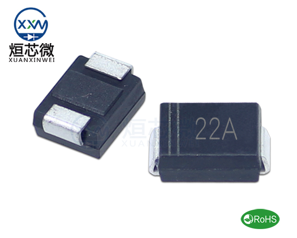 P6SMB22A參數(shù),TVS二極管P6SMB22A瞬態(tài)(變)抑制二極管