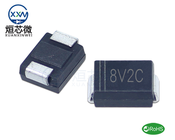 P6SMB8.2CA參數(shù),TVS二極管P6SMB8.2CA瞬態(tài)(變)抑制二極管